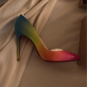 Louboutin Rainbow Heels